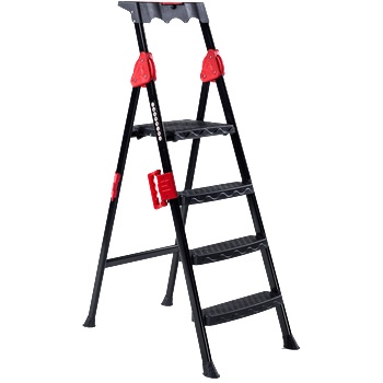 HORECANO Стълба MENSA PLUS 5+1 - 50x120xh180cm ЧЕРНА (MRD 145) (0157233)