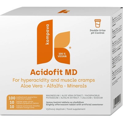Kompava AcidoFit 90 g 2 x 10 tabliet