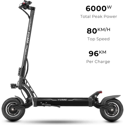 YuMe HAWK PRO | 60V 30AH SAMSUNG | 2 x 3000W ел. тротинетка