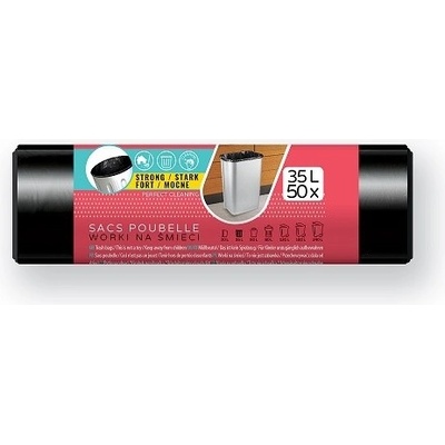 ViGO! Pytle do koše 35l 6µm 50ks černá