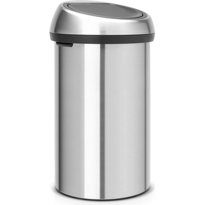 Brabantia Матово-сребристо стоманено кошче за боклук, отваряне с докосване 60 l Touch Bin - Brabantia (484506)