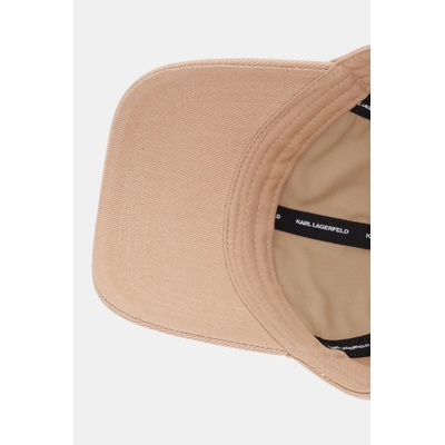 Karl Lagerfeld Памучна шапка с козирка Karl Lagerfeld K/AUTOGRAPH (B1W33010)