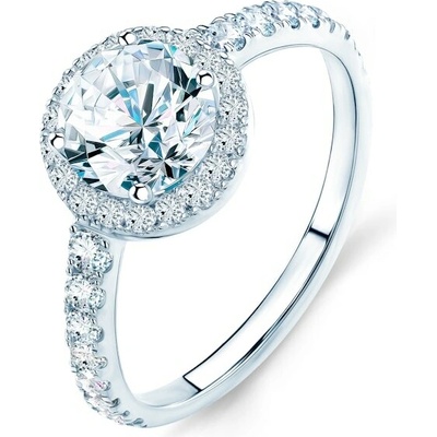Savicki Zásnubný prsteň This is Love biele zlato diamant TIL 2 D B