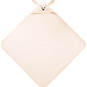 Sensillo Хавлия с качулка Sensillo - Water Friends, заек, 100 х 100 cm (SILLO-30592) - baby