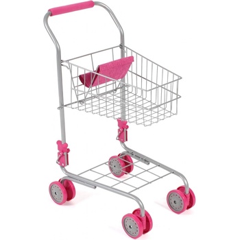 Bayer Chic Nákupní vozík s košíkem Melange Roze