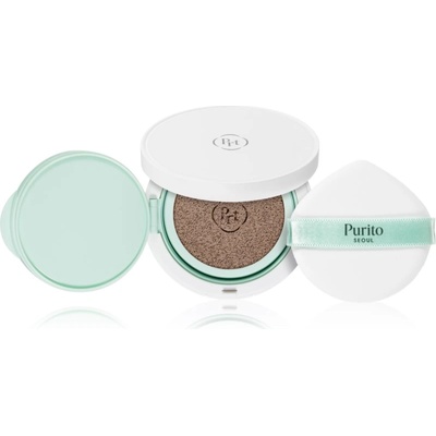 PURITO Wonder Releaf Centella BB Cushion компактен ВВ крем SPF 30 цвят 21 Light Beige 15 гр