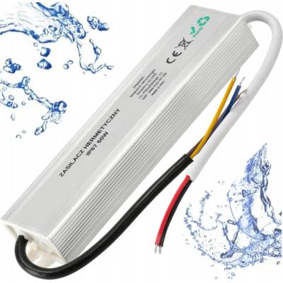 Napájecí zdroj Berge vodotěsný 60W 12V IP67