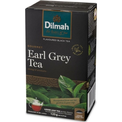 Dilmah Sypaný cejlónský černý čaj Earl Grey s bergamotem 125 g