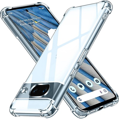 Techsuit Shockproof Clear Silicone Google Pixel 8a priehľadné KF2317946