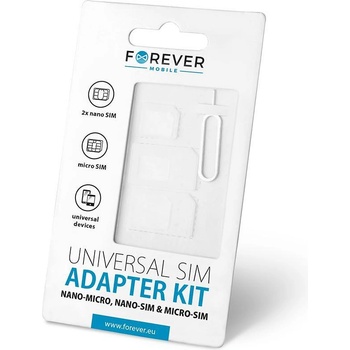 Image 1 of Forever NanoSIM и microSIM адаптери