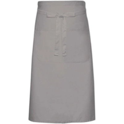 Link Kitchen Wear Kuchařská zástěra s kapsou X970T Mouse Grey 100x70cm