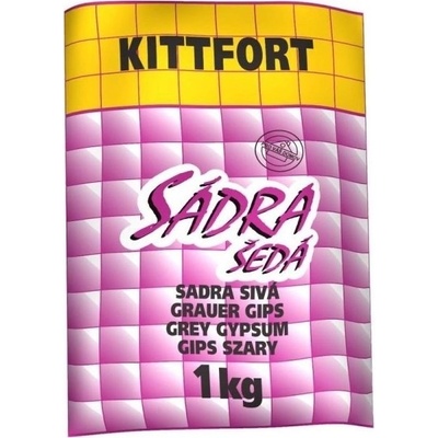 Sádra šedá 1 kg