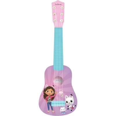 Lexibook Детска китара (играчка) за начинаещи - Lexibook My First Guitar Gabby Dollhouse (розов-син) (K200GDH)