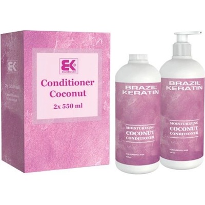 BK Brazil Keratin Brazil Keratin Coconut Conditioner Duo Set 2x 550 ml