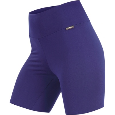 Litex legíny dámské krátké 99887 modrofialová