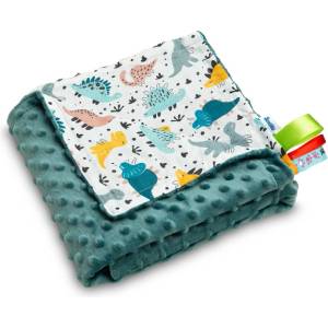 Sensillo Одеяло Minky Emerald Dinosaurs 75X100 Sensillo