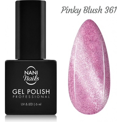 NANI Cat Eye gel lak Pinky Blush 6 ml – Zboží Dáma