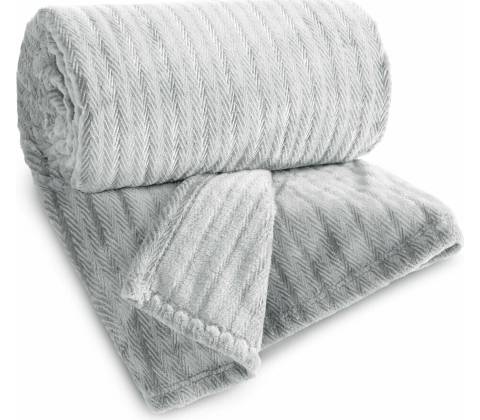 Eurofirany Deka SOFIA sivá Polyester 150x200