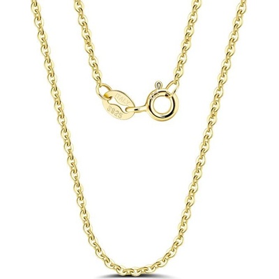 Majya Stříbrný řetízek pozlacený 11404