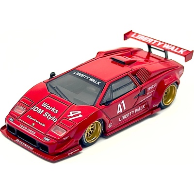 Mini GT LAMBORGHINI COUNTACH LB-WORKS RED 2025 blistr 1:64