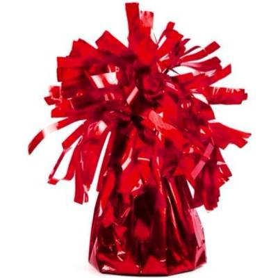 PartyDeco Závažie na balóny 12cm Červené