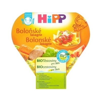 HiPP BIO Boloňské lasagne 250 g