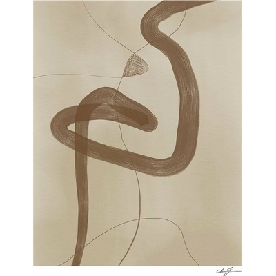 Plagát 70x100 cm Two ways – Anna Johansson – The Poster Club