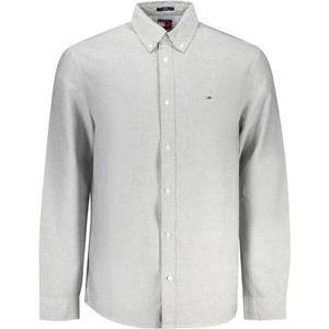 Tommy Hilfiger Мъжка риза с дълги ръкави tommy hilfiger, Размер l, Цвят Сиво (dm0dm21298_grc1g)