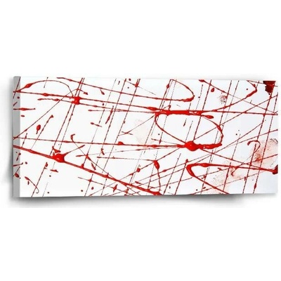 Sablio Obraz Krvavé cákance - 110x50 cm