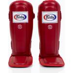 Fairtex In-Step Двойни подплатени протектори за тибия червени
