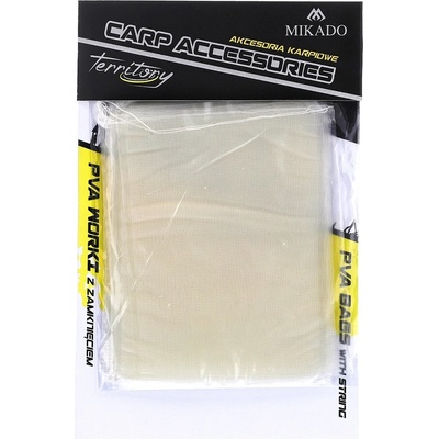 MIKADO PVA sáčky so šnúrkou na uzatváranie 100x125mm 10ks