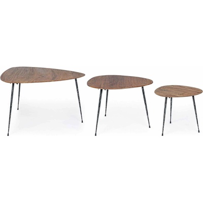 Bizzotto КОМПЛЕКТ 3 boscage ХОЛНА МАСА (0746485)