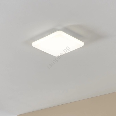 EGLO 901533 -LED таванно осветително тяло за баня CASTAGNETO LED/16, 5W/230V 26x26cm IP54 бяло (EG901533)