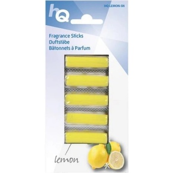 HQ-LEMON-SN Vonné tyčinky do vysavače s vůní citrónu, 5 ks