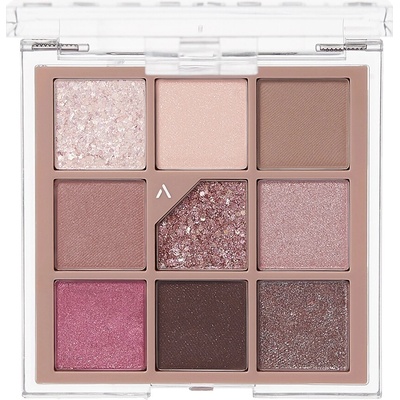 Unleashia Glitterpedia Eye Palette 5 All of Dusty Rose Paletka vegánskych očných tieňov 6,6 g
