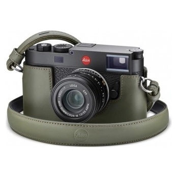 Leica Leather Neck Strap Olive