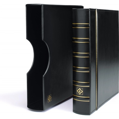 LEUCHTTURM Album OPTIMA na bankovky/mince Černá – Sleviste.cz