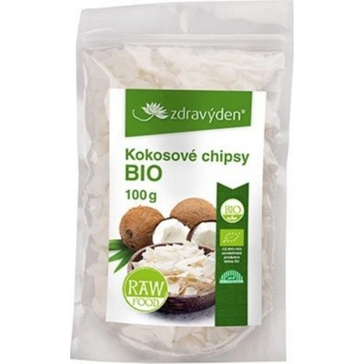 Kokosové chipsy BIO, RAW Zdravý den Zdravý den 100 g