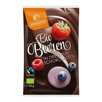 Landgarten bio lesné plody v třídruhové čokoláde 50 g