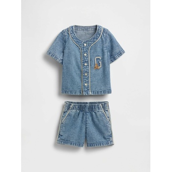 GAP Бебешки дънков комплект Baseball Americana GAP GAP | Sin | Момчешки | 3-6 месеца