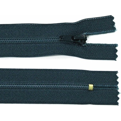 Spirálový zip no.3 nerozepínací 22cm - více barev color: 624 petrolejová