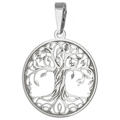 Přívěšek z bílého zlata života PA5080BGFF + dárek zdarma