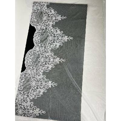 HT Familex Bílá záclona oblouk Bílá, 160x320cm