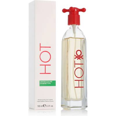 Benetton Hot Eau de Toilette за жени 100 ml опция Стара опаковка