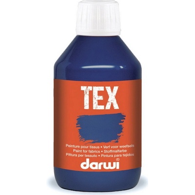 Darwi Farby na textil 250 ml tmavomodrá