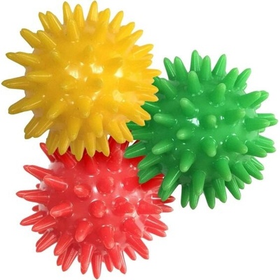 MagiDeal 3 ks masážní míčky Spikey s hroty