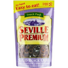 Seville premium Černé olivy bez pecky krájené 75 g