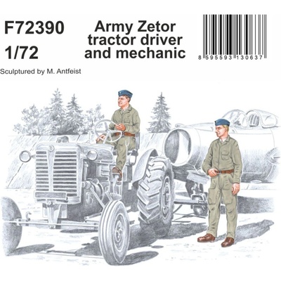 Special Hobby Army Zetor Tractor Driver and Mechanic 1:72