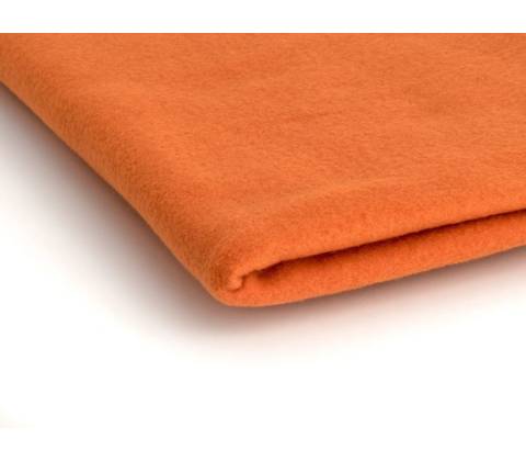 Microfleece farba pomarančová 26