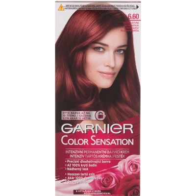 Garnier Color Sensation 6.60 intenzívna rubínová červená